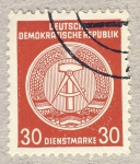 Sellos de Europa - Alemania -  DDR Diensmarke