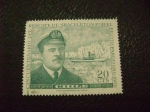 Stamps : America : Chile :  cincuentenario del rescate de shackleton por el piloto pardo 1916 - 1966