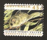 Stamps Australia -  especies amenazadas,  pequeño pigmeo zarigueya