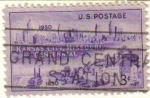 Stamps United States -  USA 1950 Scott 994 Sello Centenario Kansas City Missouri usado Estados Unidos Etats Unis