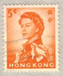 Sellos de Asia - Hong Kong -  Queen Elizabeth II