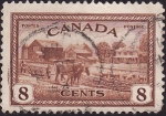 Sellos de America - Canad� -  Hacienda rural