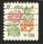 Stamps United States -  flora