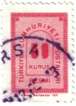 Sellos de Asia - Turqu�a -  Posta de Turquia