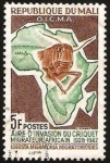 Stamps : Africa : Mali :  lucha contra la langosta migratoria