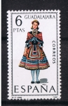 Stamps Spain -  Edifil  1847 Trajes típicos españoles  