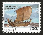 Stamps Togo -  barco fenicio de vela antiguo