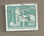 Stamps Germany -  Alexander Platz Berlín