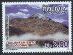 Sellos del Mundo : America : Bolivia : Calentamiento Global