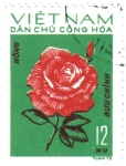 Sellos de Asia - Vietnam -  Rosa Hóng