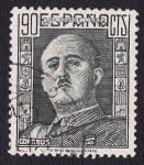 Stamps Spain -  Francisco Franco