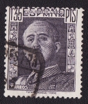 Stamps Spain -  Francisco Franco