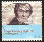 Stamps Germany -  albert lortzing, compositor de opera