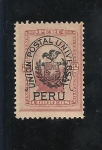 Stamps : America : Peru :  Guerra del Pacífico