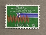 Stamps Switzerland -  Convención medida del metro