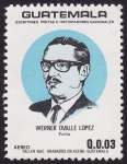 Stamps : America : Guatemala :  Werner Ovalle Lopez