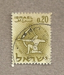 Sellos de Asia - Israel -  Arquero