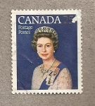 Sellos de America - Canad� -  Reina Isabel II