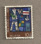 Stamps Switzerland -  Cuadro de Marinero