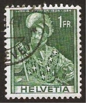 Stamps Switzerland -  ludwig pfyffer