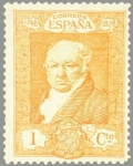 Stamps Spain -  ESPAÑA 1930 499 Sello Nuevo Quinta de Goya Expo Sevilla Francisco de Goya y Lucientes 1c