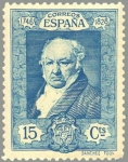 Stamps Spain -  ESPAÑA 1930 505 Sello Nuevo Quinta de Goya Expo Sevilla Francisco de Goya y Lucientes 15c