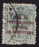 Stamps Spain -  Afonso XIII Protectorado español en marruecos