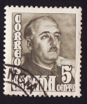 Stamps Spain -  Francisco Franco