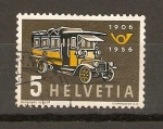 Sellos de Europa - Suiza -  BUS