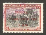 Sellos de America - Honduras -  V centº isabel la catolica