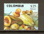 Sellos de America - Colombia -  FRUTAS