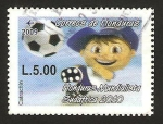 Stamps Honduras -  1340 - Honduras, Mundialista en Sudáfrica 2010