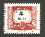 Stamps Hungary -  cifra