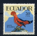 Sellos del Mundo : America : Ecuador : Gallo de la roca