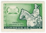 Sellos del Mundo : America : Chile : Homenaje Carabineros de Chile