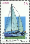 Stamps Spain -  ESPAÑA 1994 3314 Sello ** Barcos de época Giralda Boats Ships