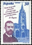 Stamps Spain -  ESPAÑA 1996 3456 Sello Nuevo Literatura Española La Regenta Leopoldo Alias Clarin MNH