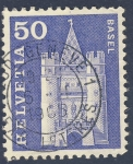 Stamps Switzerland -  Iglesias - Basel