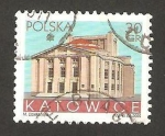 Sellos del Mundo : Europa : Polonia : 3959 - Teatro de Katowice