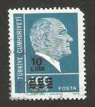 Stamps Turkey -  mustafa kehal ataturk