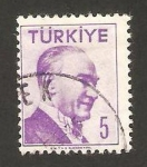 Stamps Turkey -  mustafa kehal ataturk