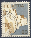 Stamps Europe - Switzerland -  paisaje urbano