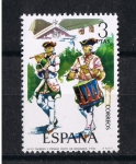 Stamps Spain -  Edifil  2199  Uniformes militares  