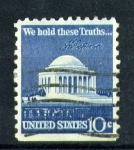 Stamps United States -  Monumento a Jefferson