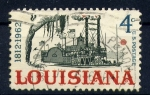 Sellos de America - Estados Unidos -  Louisiana- 150 aniv.