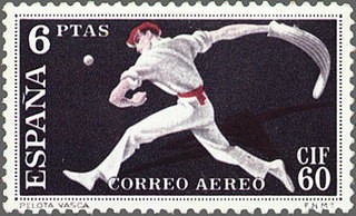 ESPAÑA 1960 1288 Sello Nuevo I Congreso Filatelia Barcelona Cesta Punta Correo Aéreo