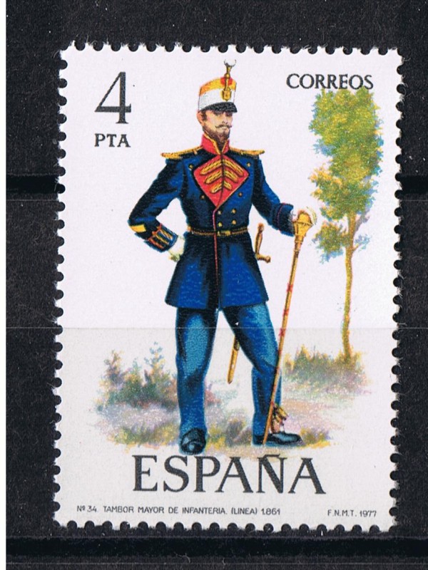 Edifil  2384  Uniformes militares  