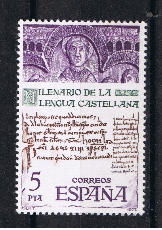 Edifil  2428  Milenario de la Lengua Castellana  