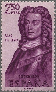 ESPAÑA 1961 1379 Sello Nuevo Forjadores de America Blas de Lezo (1687-1741)