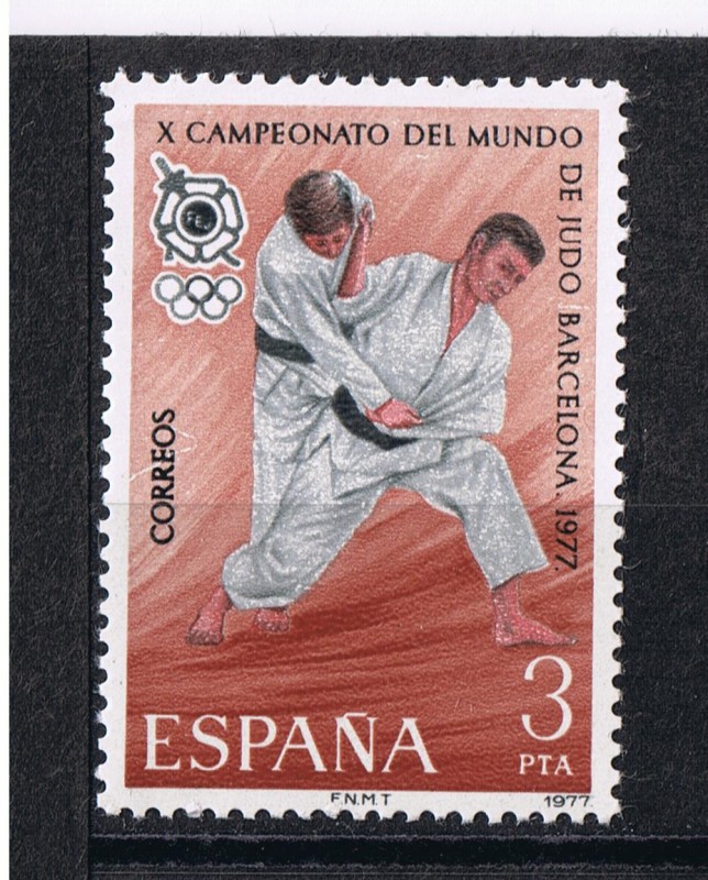 Edifil  2450  X  Campeonato del Mundo de Judo